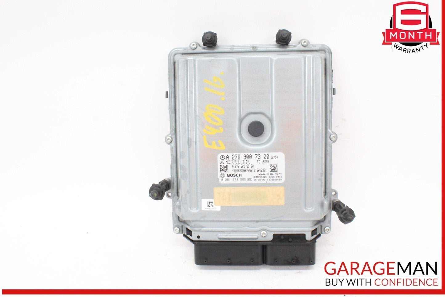 15-20 Mercedes W212 E400 Engine Computer Control Module Unit ECM 2769007300 OEM