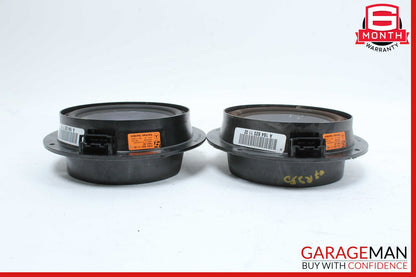 06-13 Mercedes W251 R350 Rear Left & Right Door Sound Audio Speakers Set of 2