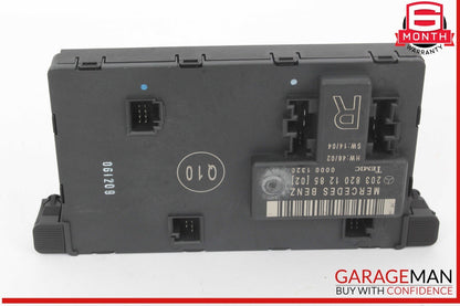 01-07 Mercedes W203 C230 C350 Front Right Side Door Control Module 2038201485