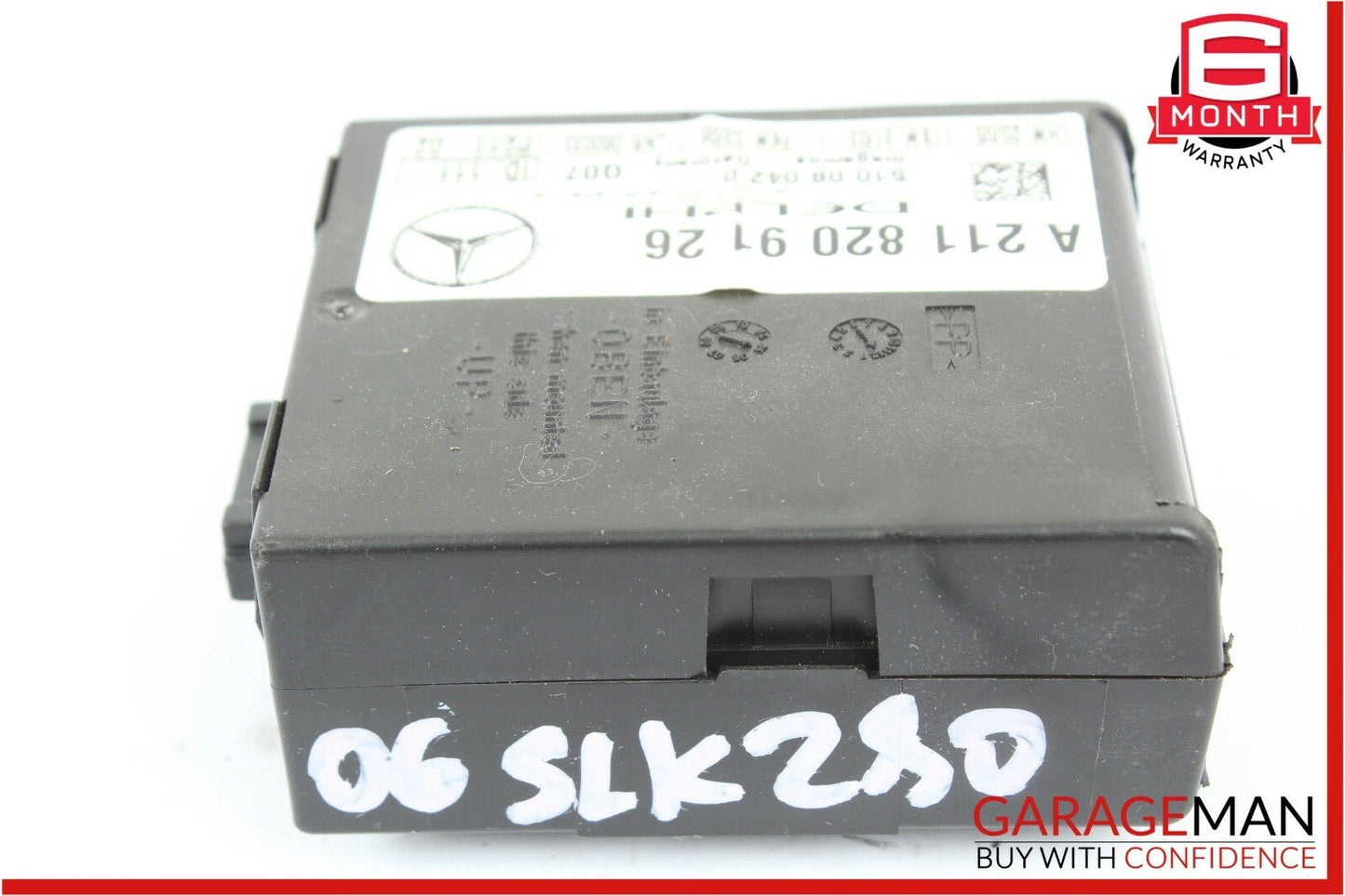 00-06 Mercedes SLK280 CL500 S430 S500 Anti Theft Alarm Sensor Control Module