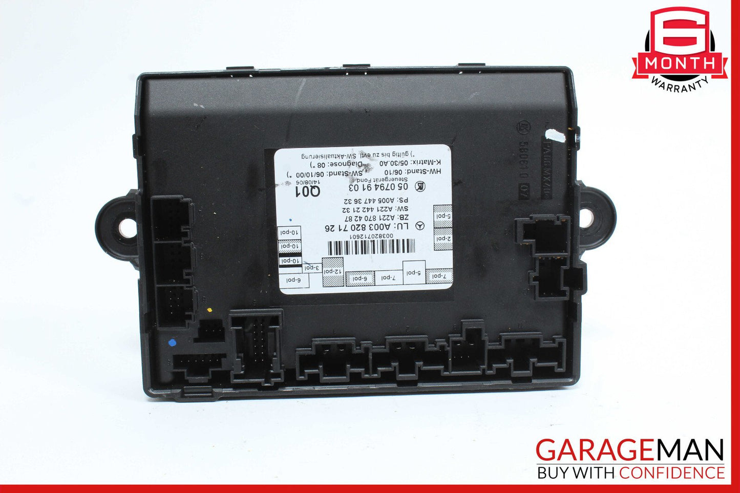 07-13 Mercedes W221 S550 Rear Right or Left Side Door Control Module OEM