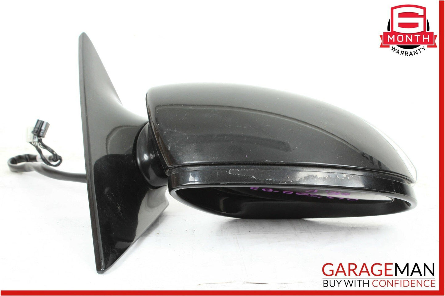 06-08 Mercedes W219 CLS500 Front Right Side Mirror Door Rear View Black
