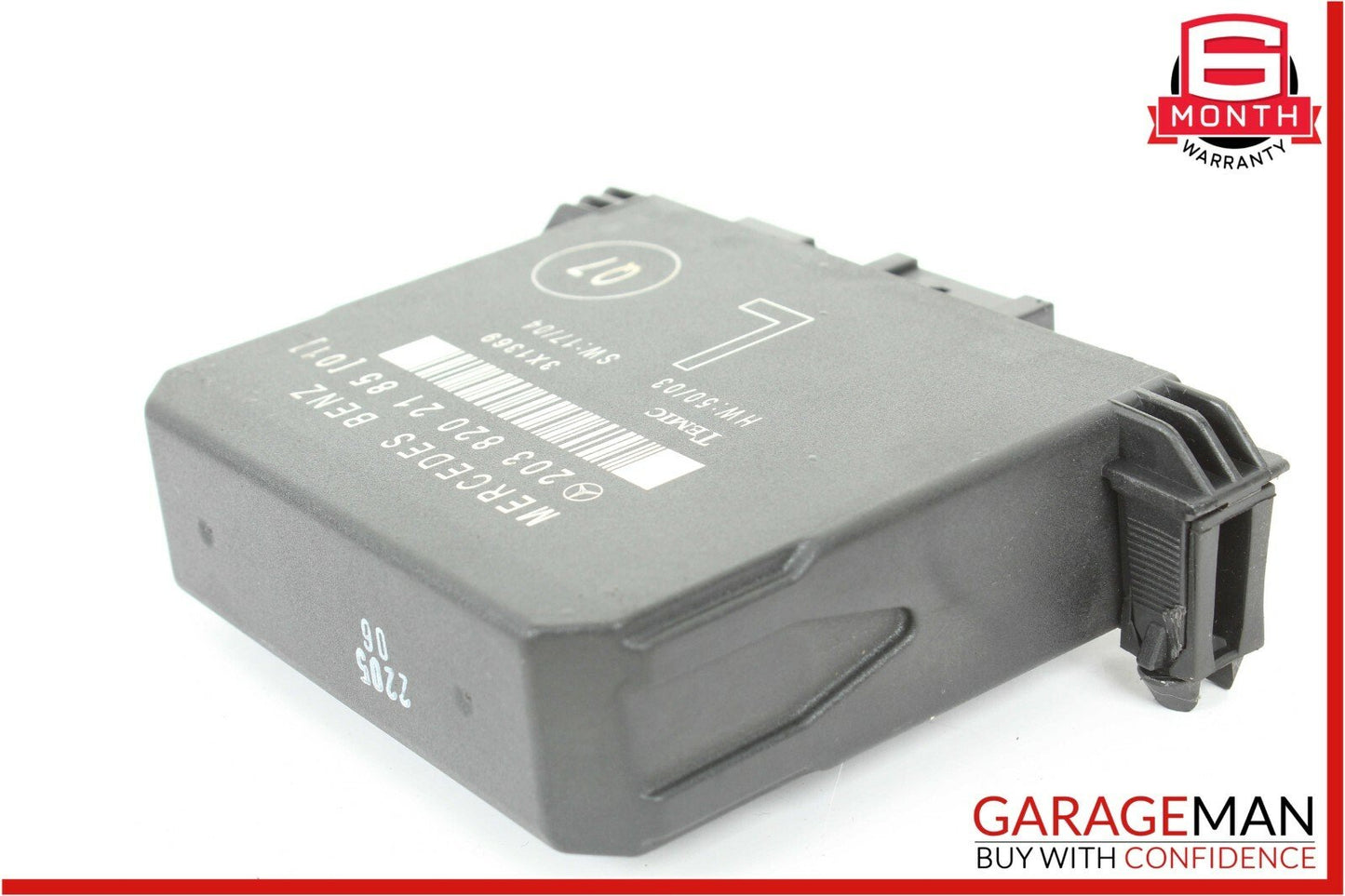 01-07 Mercedes W203 C230 Rear Left Side Door Computer Control Module Unit