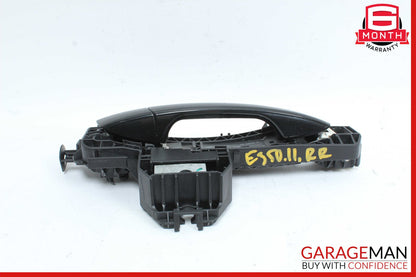 10-13 Mercedes W212 E350 Rear Right Side Exterior Door Handle Black OEM