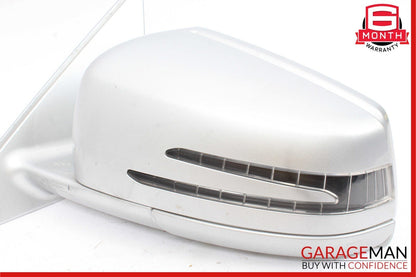10-13 Mercedes W221 S550 S65 AMG Front Left Side Mirror Door Rear View Silver