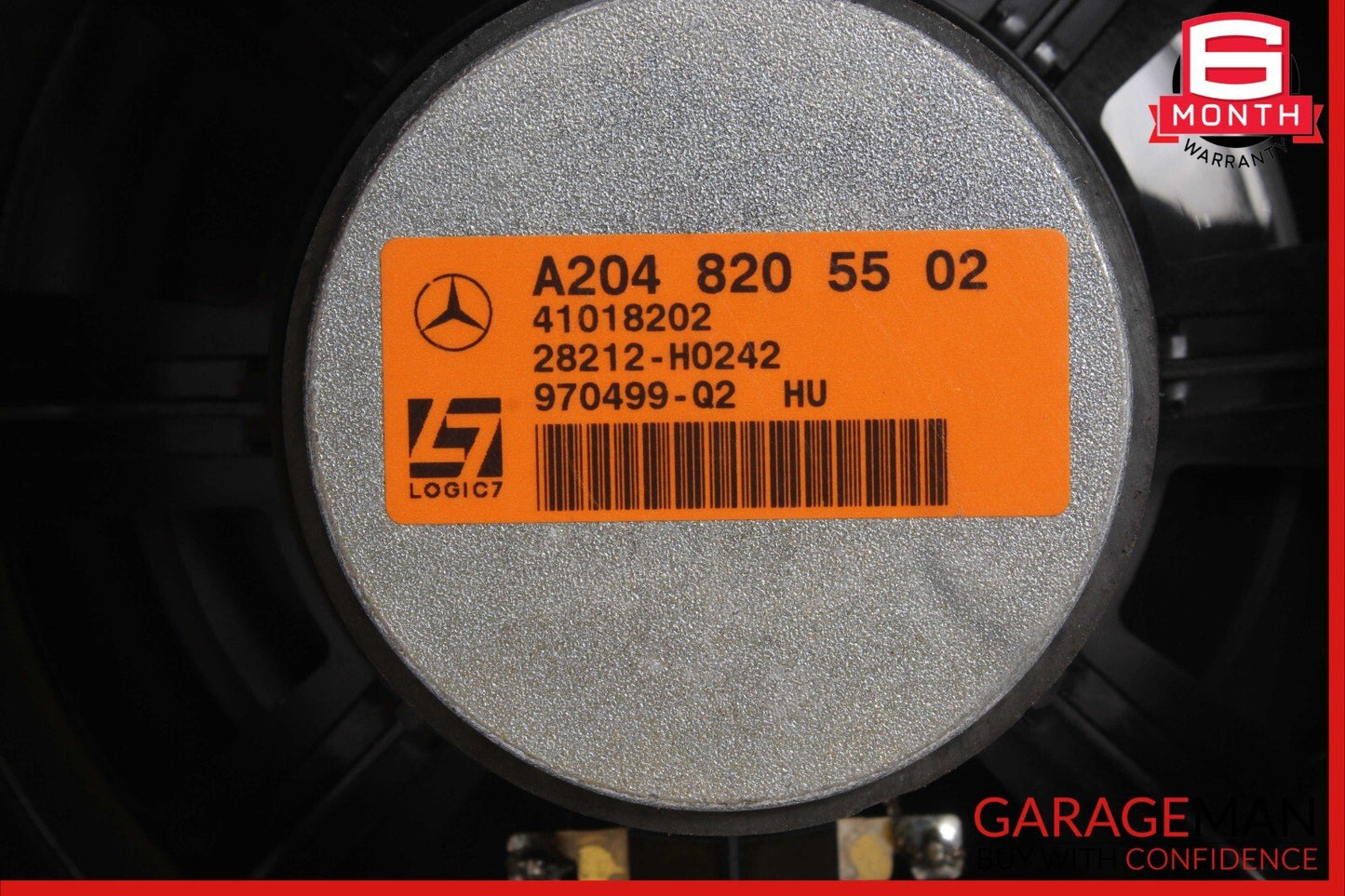 08-14 Mercedes W204 C250 Front Right Side Door Sound Speaker 2048205502 OEM