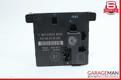 06-11 Mercedes W219 CLS550 Rear Left Side Door Control Module 2198203326 OEM