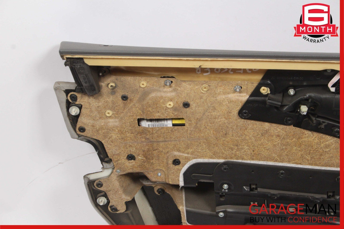 07-09 Mercedes W211 E350 Front Right Side Interior Door Panel Trim Cover Gray
