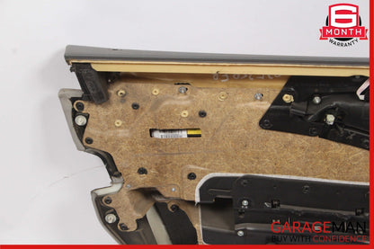 07-09 Mercedes W211 E350 Front Right Side Interior Door Panel Trim Cover Gray