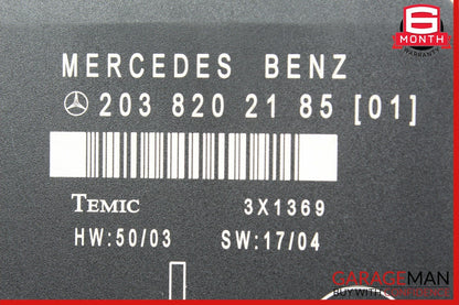 01-07 Mercedes W203 C230 C240 Rear Left Side Door Computer Control Module Unit