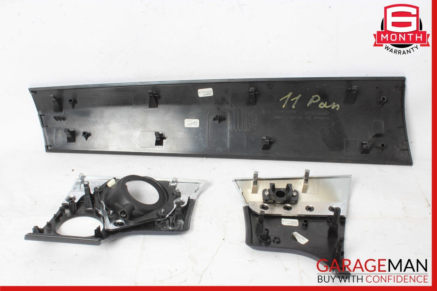 10-16 Porsche Panamera 970 4S GTS Turbo S Dashboard Dash Trim Set of 3 OEM