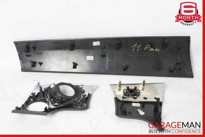 10-16 Porsche Panamera 970 4S GTS Turbo S Dashboard Dash Trim Set of 3 OEM
