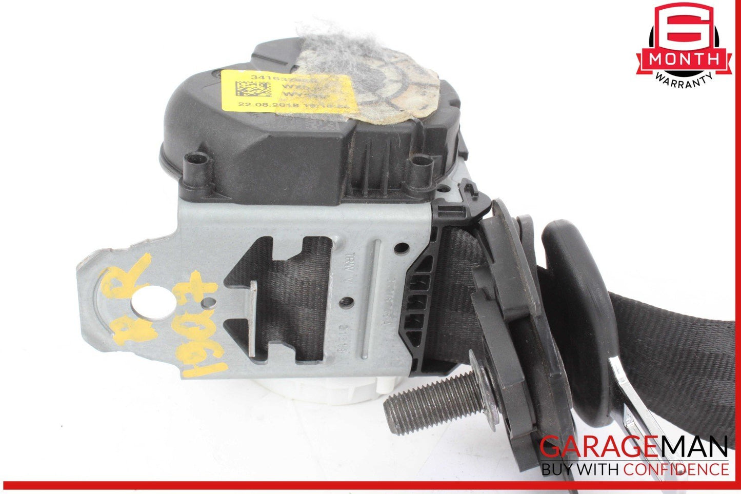 17-24 Audi Q7 Rear Thrid 3rd Row Right Passenger Side Seatbelt 34163786B OEM