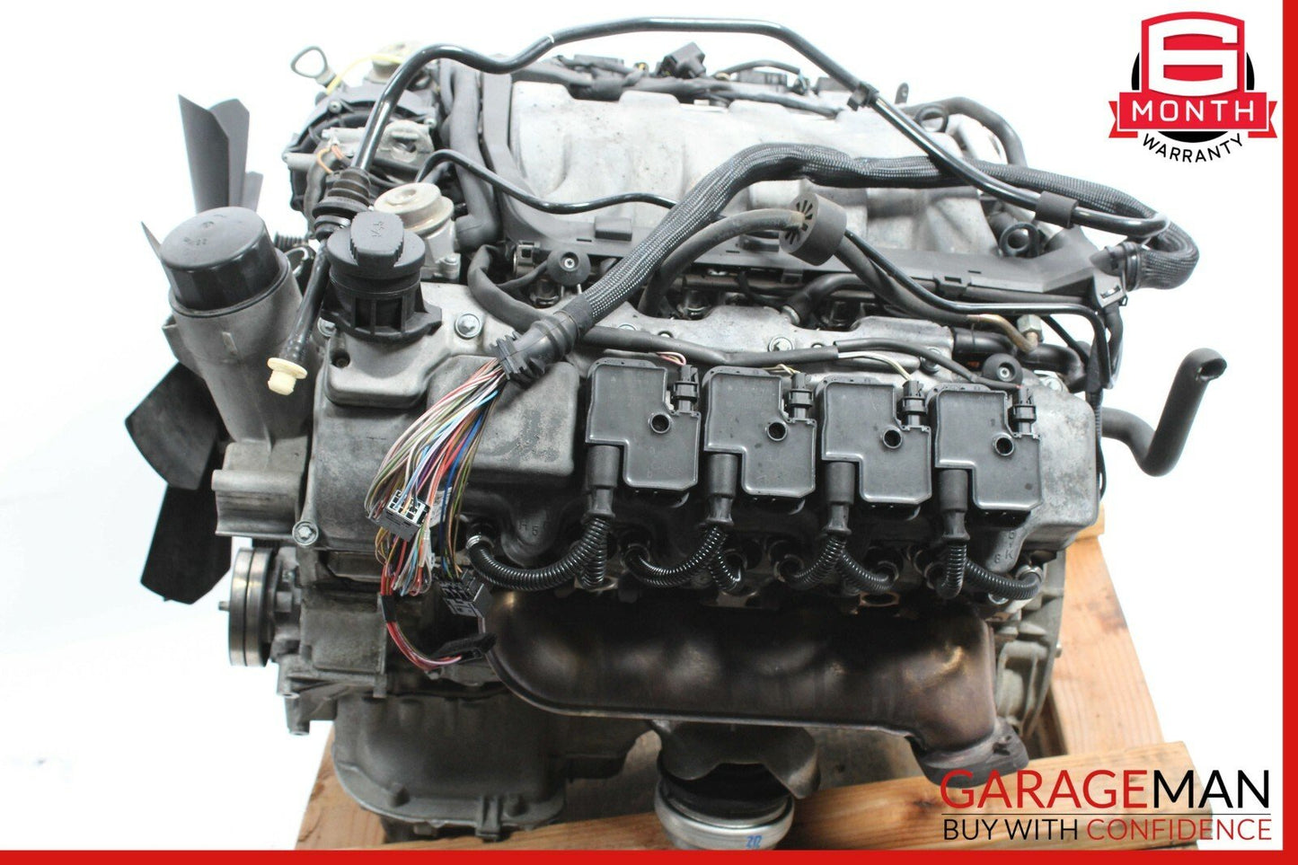 98-02 Mercedes W210 E430 Complete Engine Motor Block Assembly OEM 184k