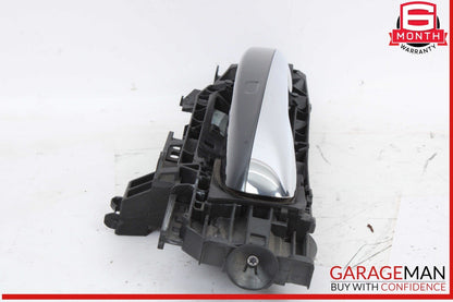 15-20 Mercedes W205 C300 4MATIC Rear Left Side Exterior Door Handle Gray OEM