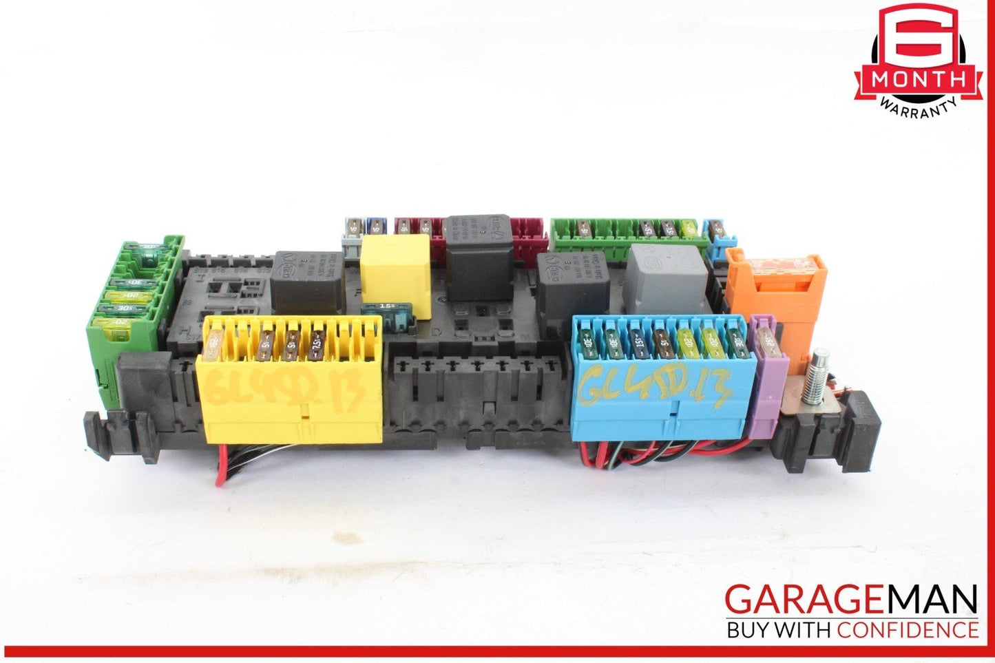 12-16 Mercedes X166 GL450 GL550 ML550 Rear Relay Fuse Box 1669063901 OEM