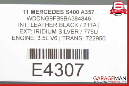 07-13 Mercedes W221 S400 S550 CL550 Electronic Parking Button Switch 2215401445
