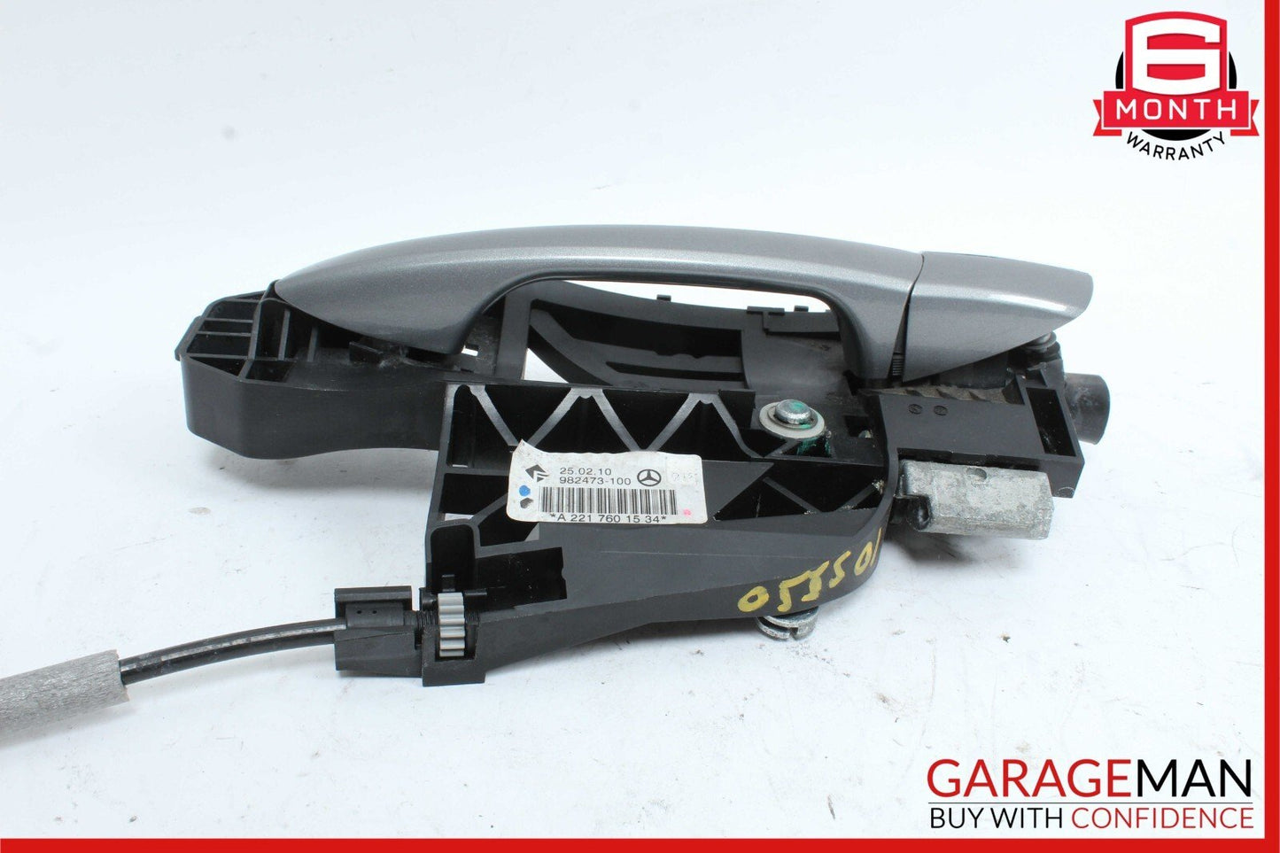 07-13 Mercedes W221 S550 S65 AMG Rear Left Driver Side Exterior Door Handle OEM