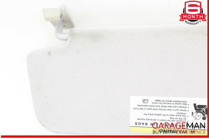 03-09 Mercedes W211 E350 Front Right Side Sunvisor Sun Visor Gray 2118100410 OEM
