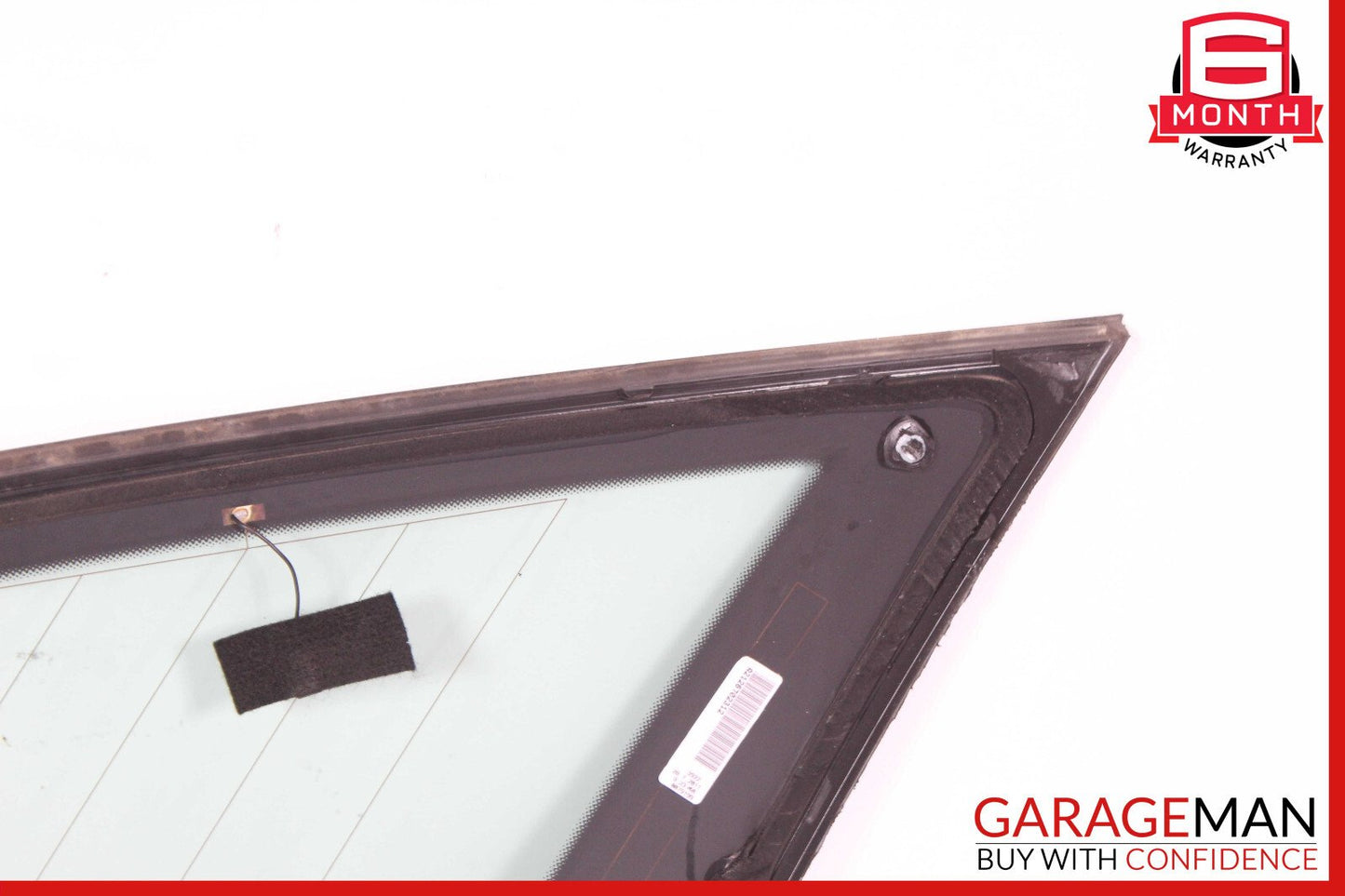11-17 Mercedes W212 E350 Wagon Rear Left Side Quarter Door Window Glass OEM