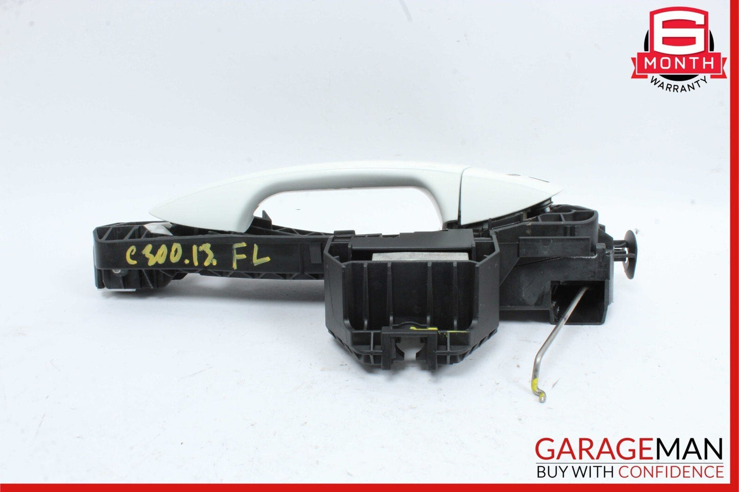 12-14 Mercedes W204 C250 C350 Front Left Driver Side Exterior Door Handle White