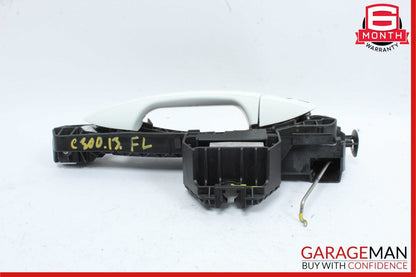12-14 Mercedes W204 C250 C350 Front Left Driver Side Exterior Door Handle White
