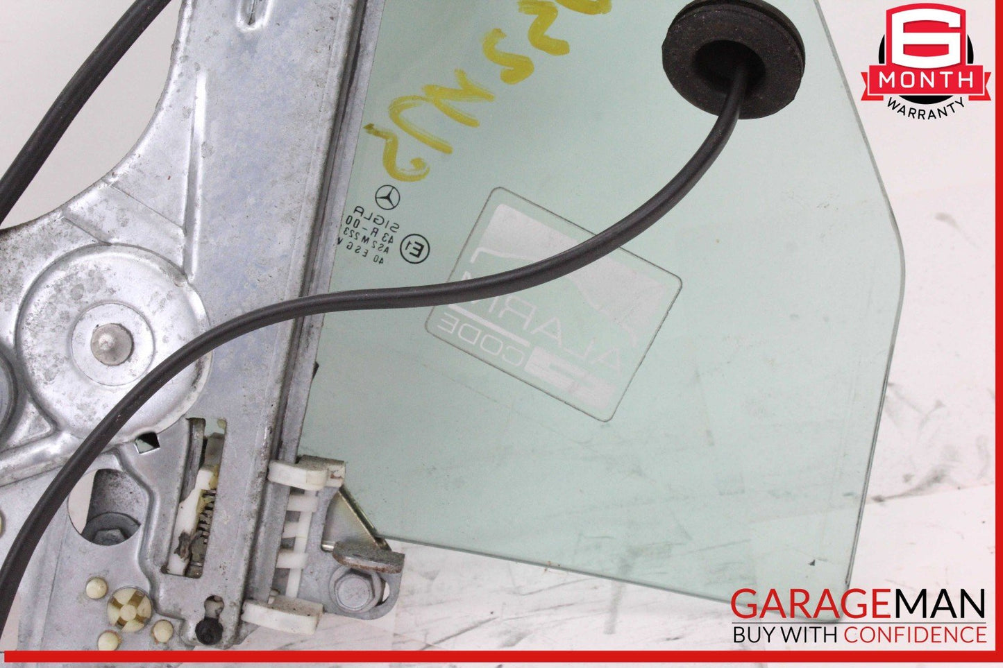 97-04 Mercedes R170 SLK320 Rear Right Side Quarter Window Glass Motor Assembly