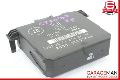 01-07 Mercedes W203 C230 C320 Rear Right Side Door Computer Control Module OEM