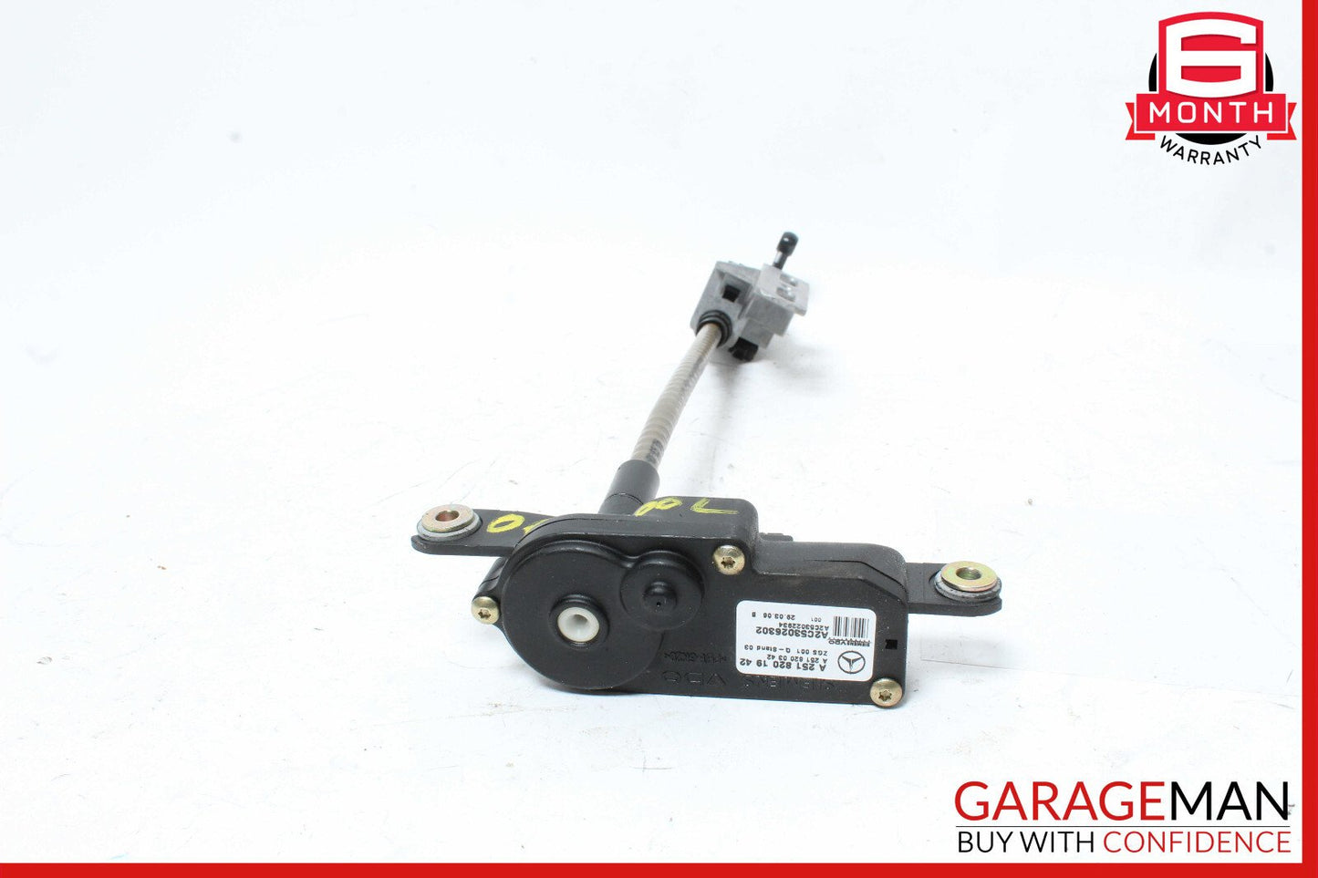 06-13 Mercedes W251 R500 R320 R63 AMG Rear Left Side Quarter Window Motor OEM