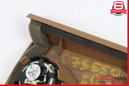 07-13 Mercedes W221 S550 Front Right Side Door Corner Tweeter Speaker Brown