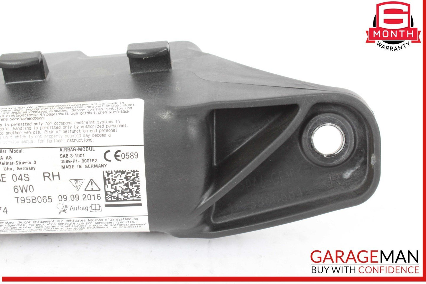 15-24 Porsche Macan 95B Rear Right Passenger Side Seat Airbag Air Bag 95B880442