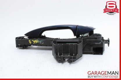 10-13 Mercedes W212 E350 E550 Front Left Exterior Door Handle Cavansite Blue
