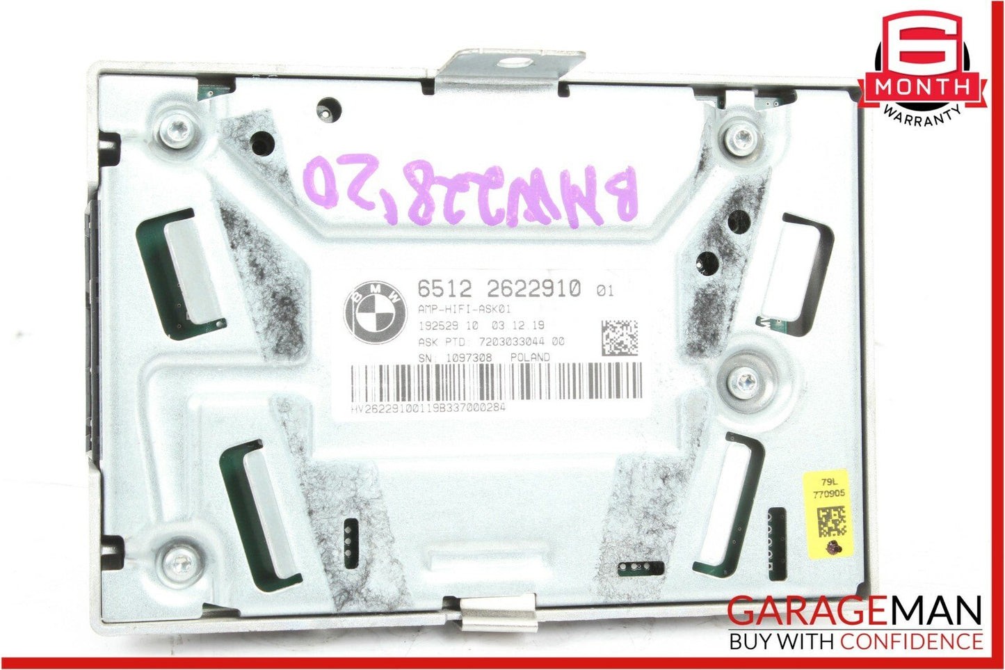 20-21 BMW 228i xDrive Amp Amplifier OEM