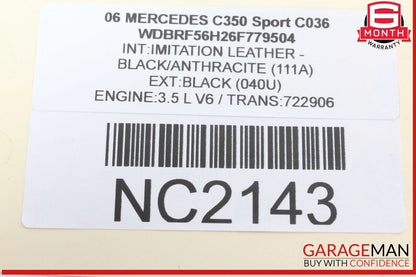 01-07 Mercedes W203 C350 Sport Front Right Side Door Lock Latch Actuator OEM