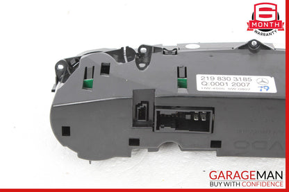 06-11 Mercedes W219 CLS550 CLS63 AMG A/C AC Heater Climate Control Unit OEM