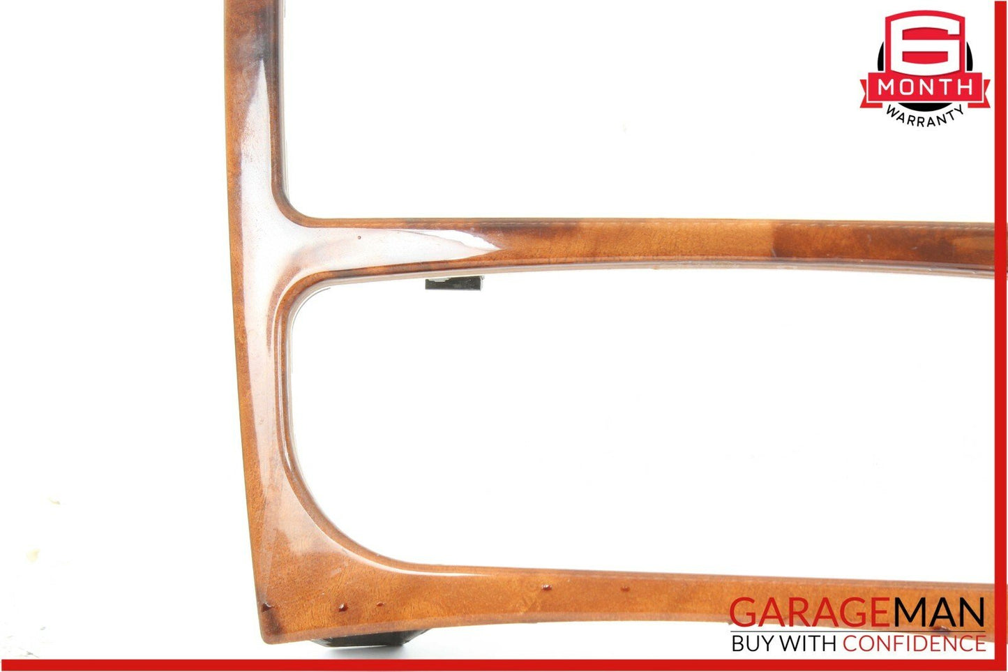 03-04 Mercedes W209 CLK55 AMG CLK500 Center Console Trim Cover Bezel Wood OEM
