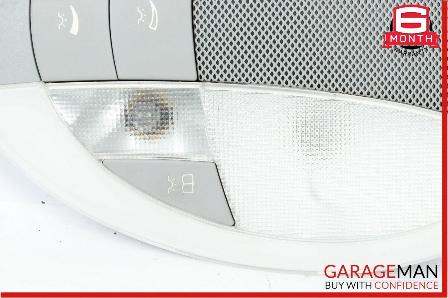 03-11 Mercedes CLS500 E55 AMG Rear Overhead Dome Light Reading Map Grey