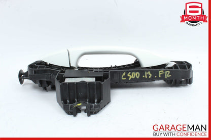 12-14 Mercedes W204 C300 C250 Sedan Right Side Exterior Door Handle White