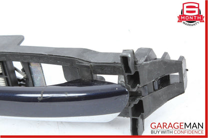 03-09 Mercedes W211 E320 E350 E500 Rear Left Side Exterior Door Handle Blue OEM