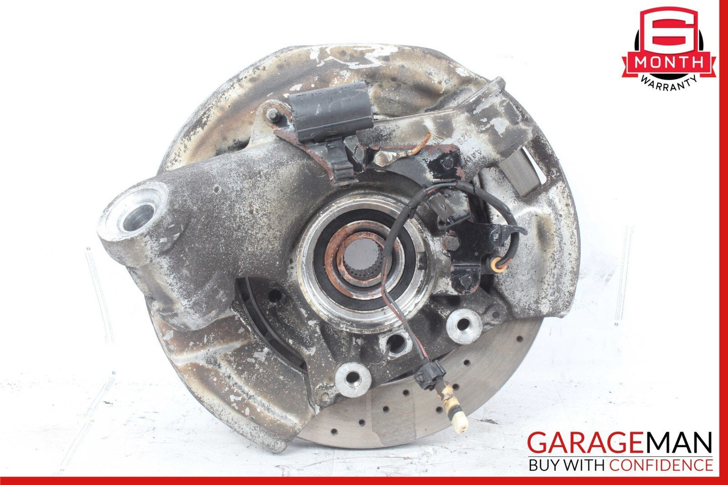 78-86 Porsche 928 Rear Left Steering Knuckle Spindle Hub Assembly OEM