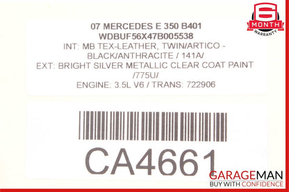 06-11 Mercedes W211 E350 E550 Rear Right / Left Door Keyless Go Control Module