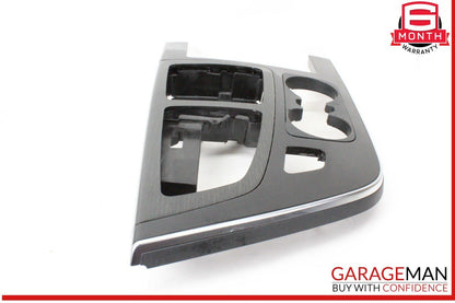 17-19 Audi Q7 Front Center Console Trim Cover Panel 4M1864241H OEM