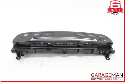 15-19 Mercedes W205 C300 C400 Media Center Dashboard Hazard Control Switch OEM
