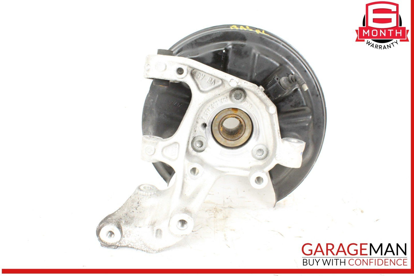 15-20 Audi A3 S3 Rear Left Driver Side Spindle Knuckle Wheel Hub 5Q0505435J OEM