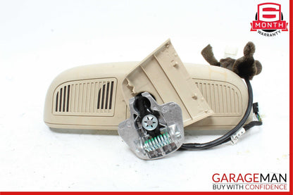 08-14 Mercedes W204 C300 C350 Top Upper Rear View Mirror Assembly Beige OEM