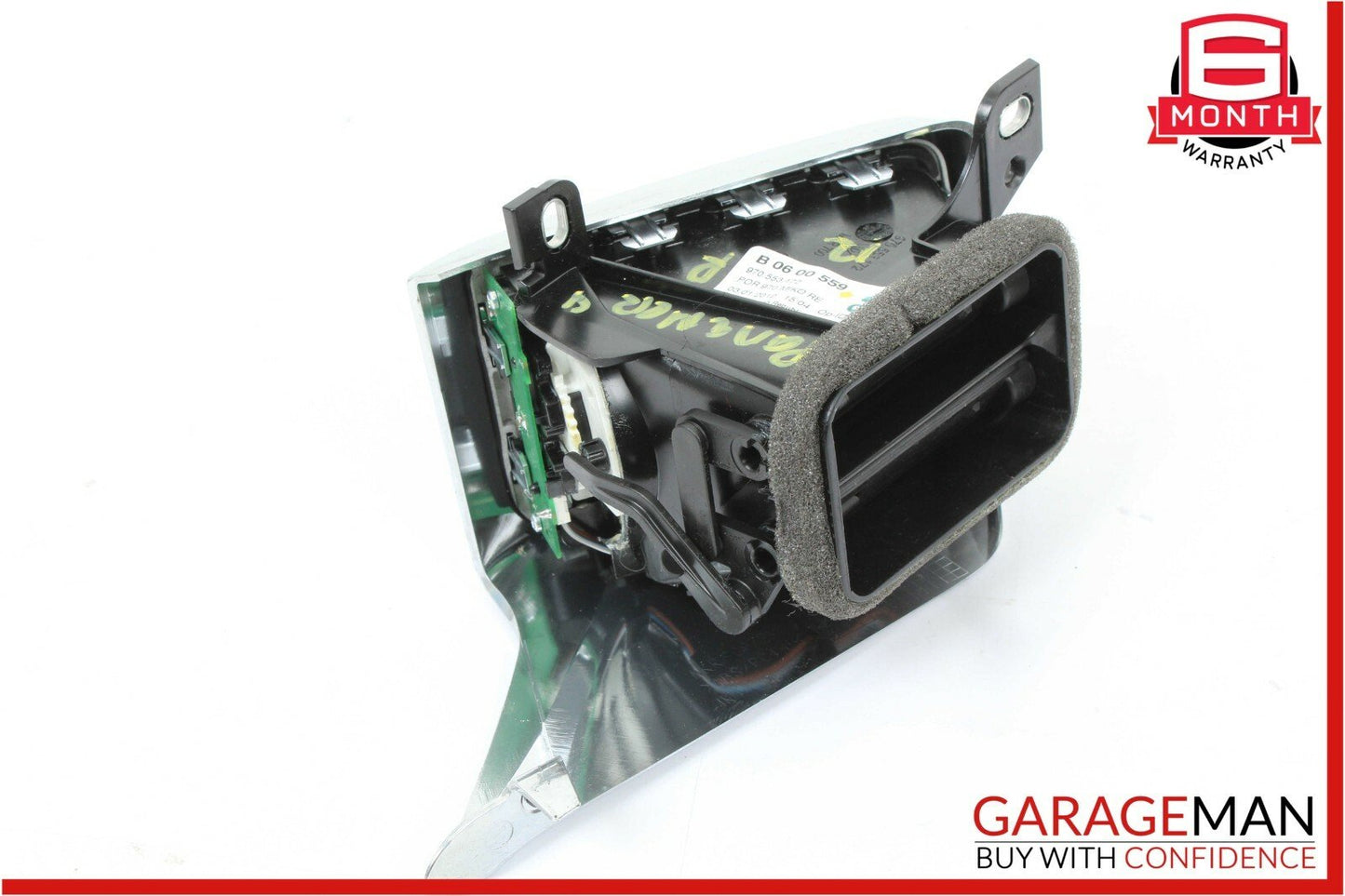 10-15 Porsche Panamera 970 Center Console Rear Right A/C AC Air Vent Trim OEM