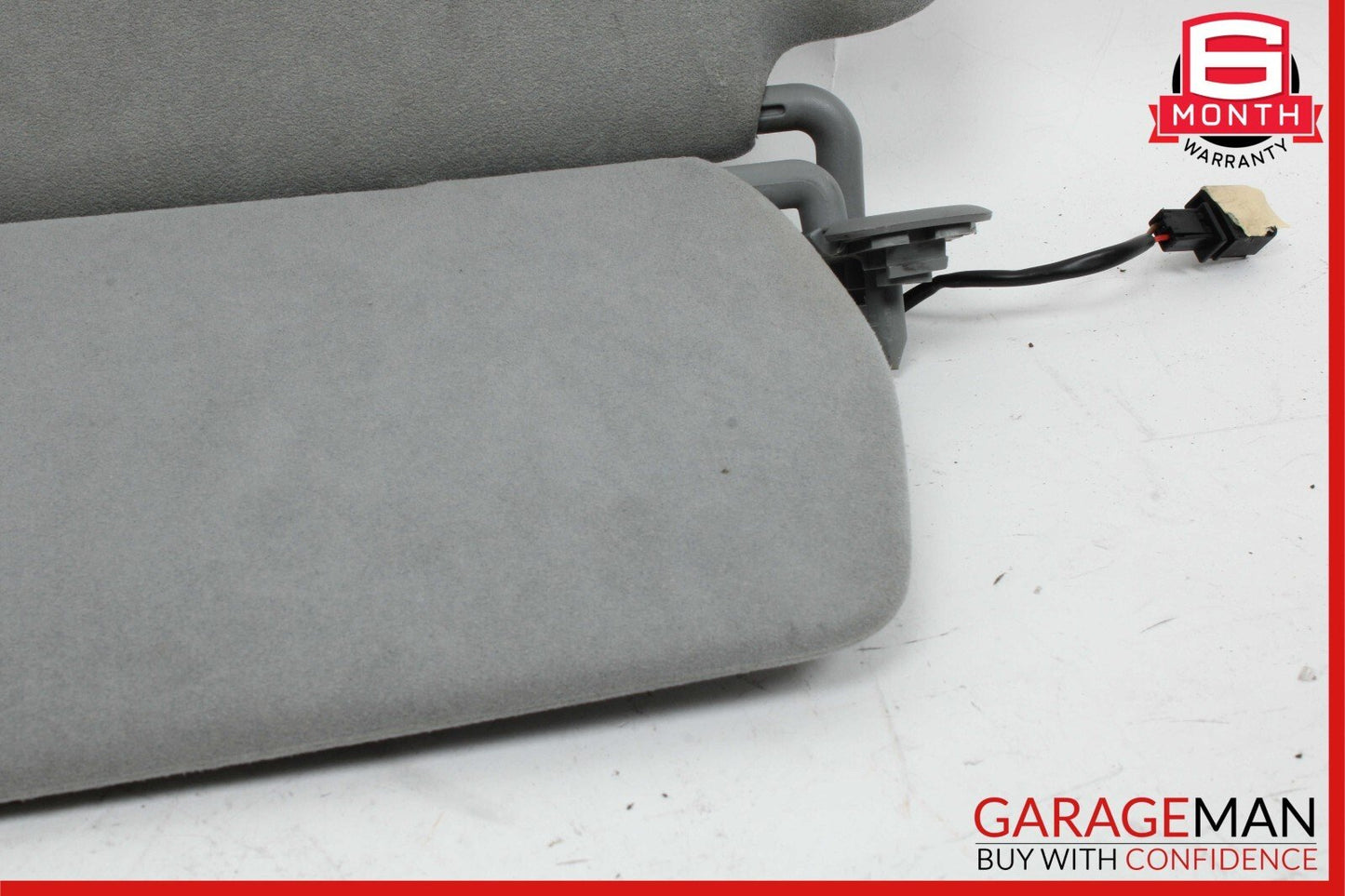 03-10 Porsche Cayenne 955 957 Front Right Side Sunvisor Sun Visor Shade Gray OEM