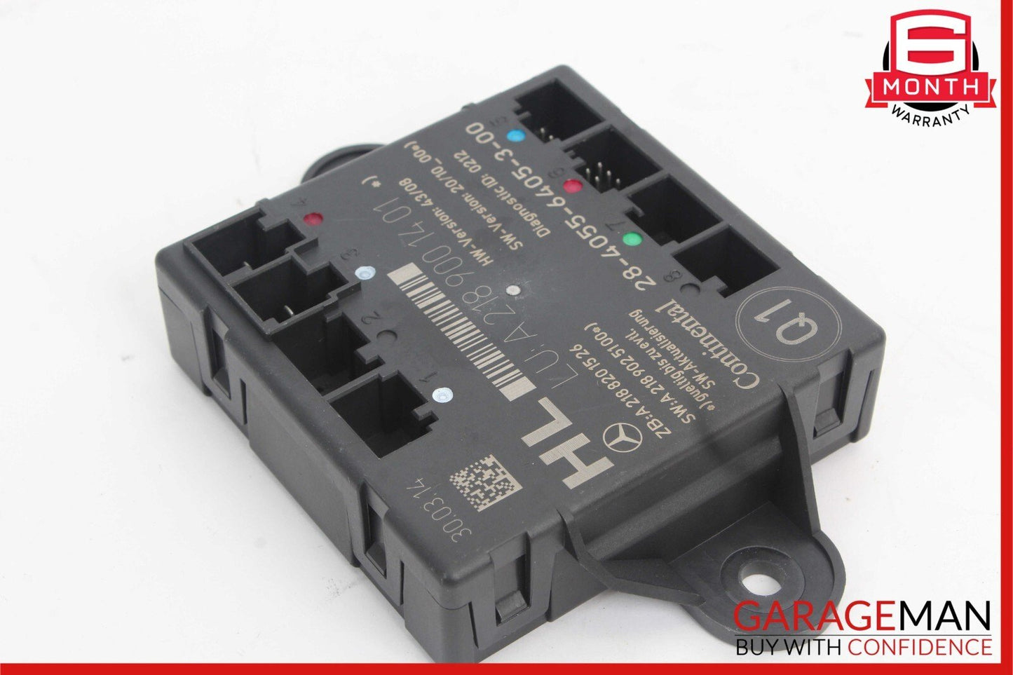 08-14 Mercedes W204 C300 C350 Front Left Door Control Module 2189001401 OEM