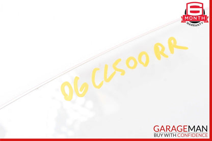 00-06 Mercedes W215 CL500 CL55 AMG Rear Right Side Quarter Door Window Glass OEM