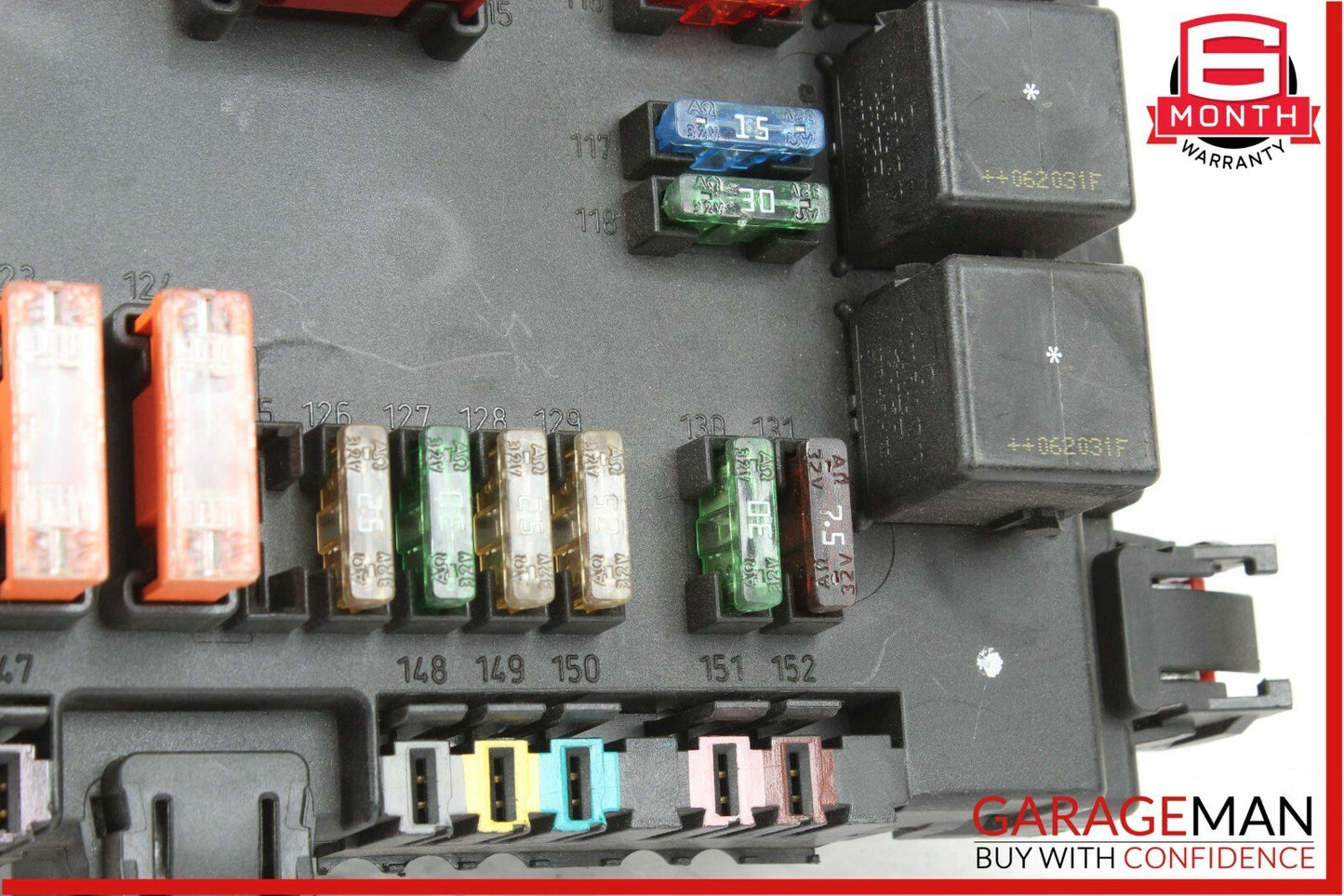 07-09 Mercedes W221 S550 CL550 Rear Trunk SAM Fuse Relay Box Module Assembly